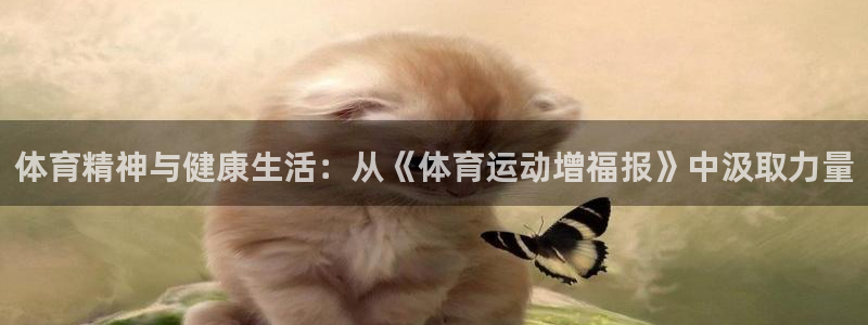 3377体育在线登录官网入口：体育精神与健康生活：从《体育运动增福报》中汲取力量