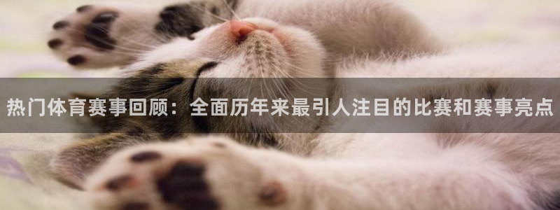 3377体育是正规平台吗：热门体育赛事回顾：全面历年来最引人注目的比赛和赛事亮点